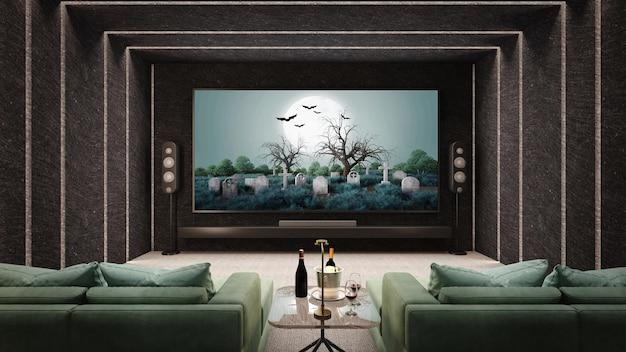 luxury home cinema