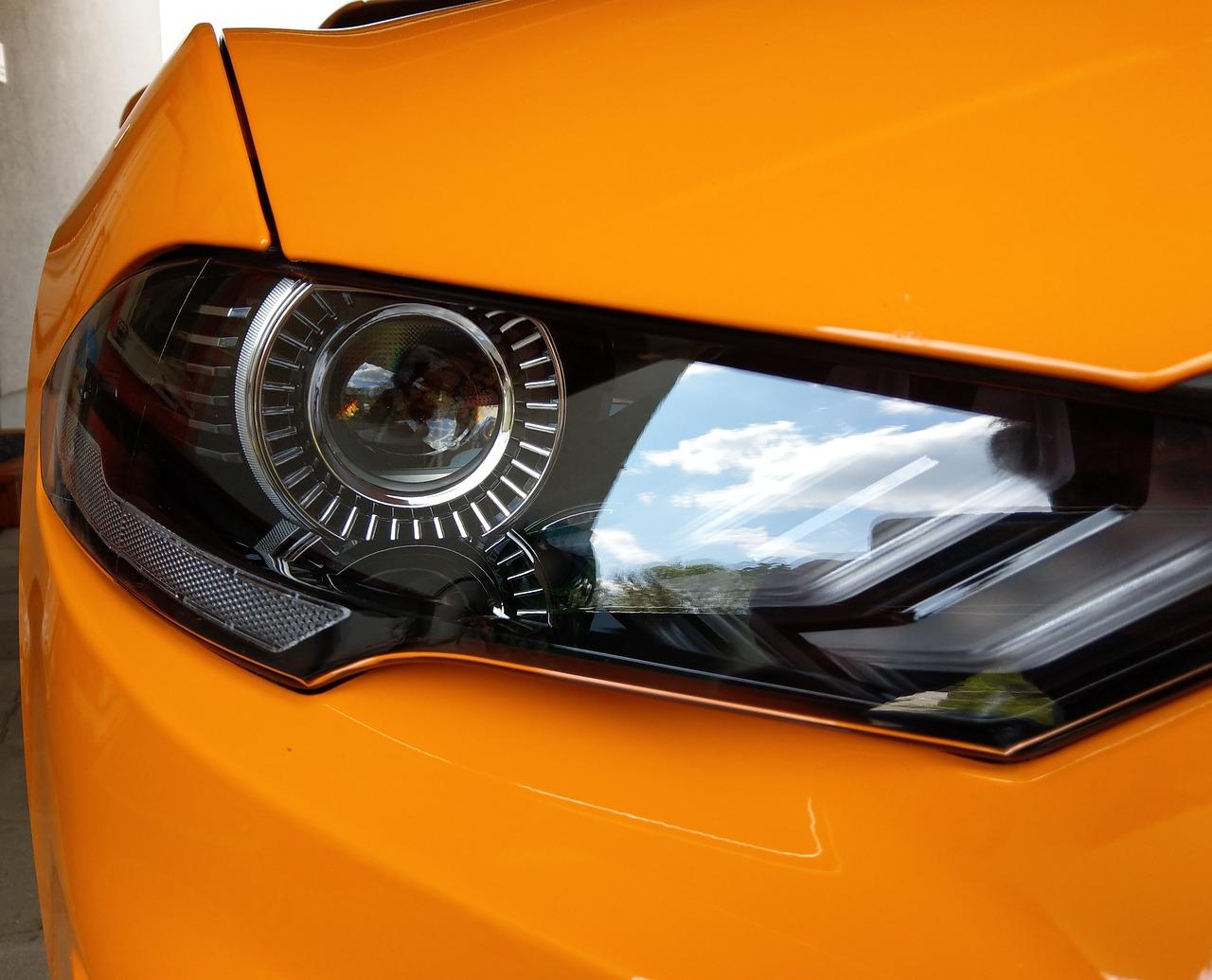 mustang headlights