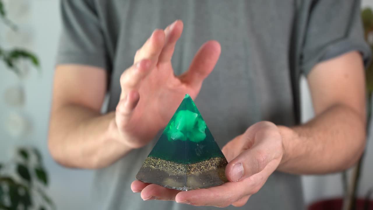 orgonite pyramid