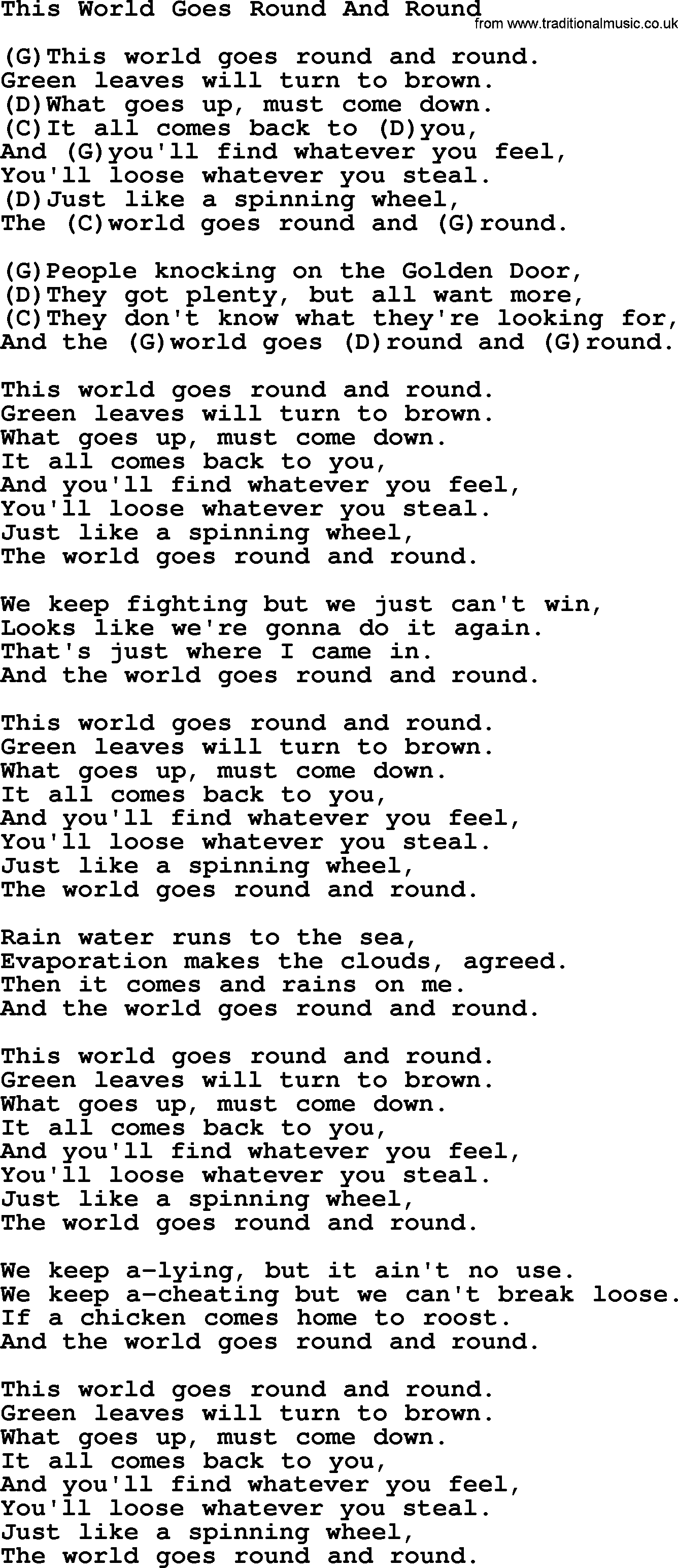 part of this world lyrics