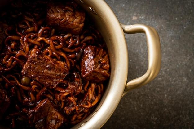 spicy beef ramen