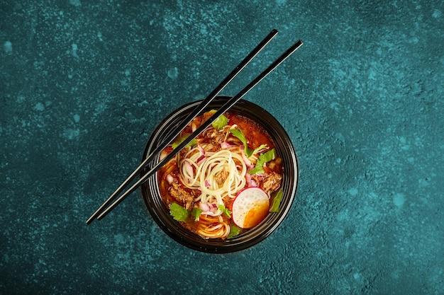 spicy beef ramen