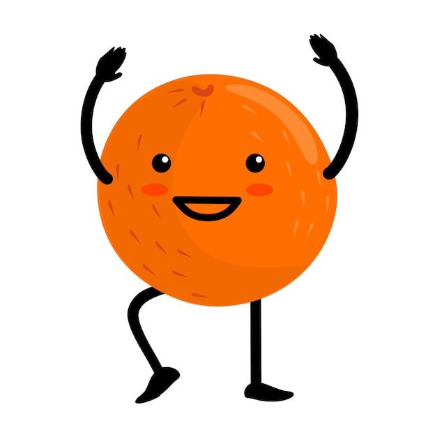 orange characters cartoon