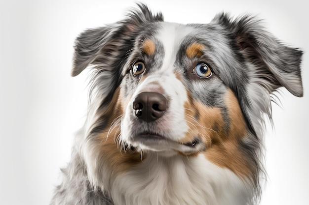 shaved australian shepherd