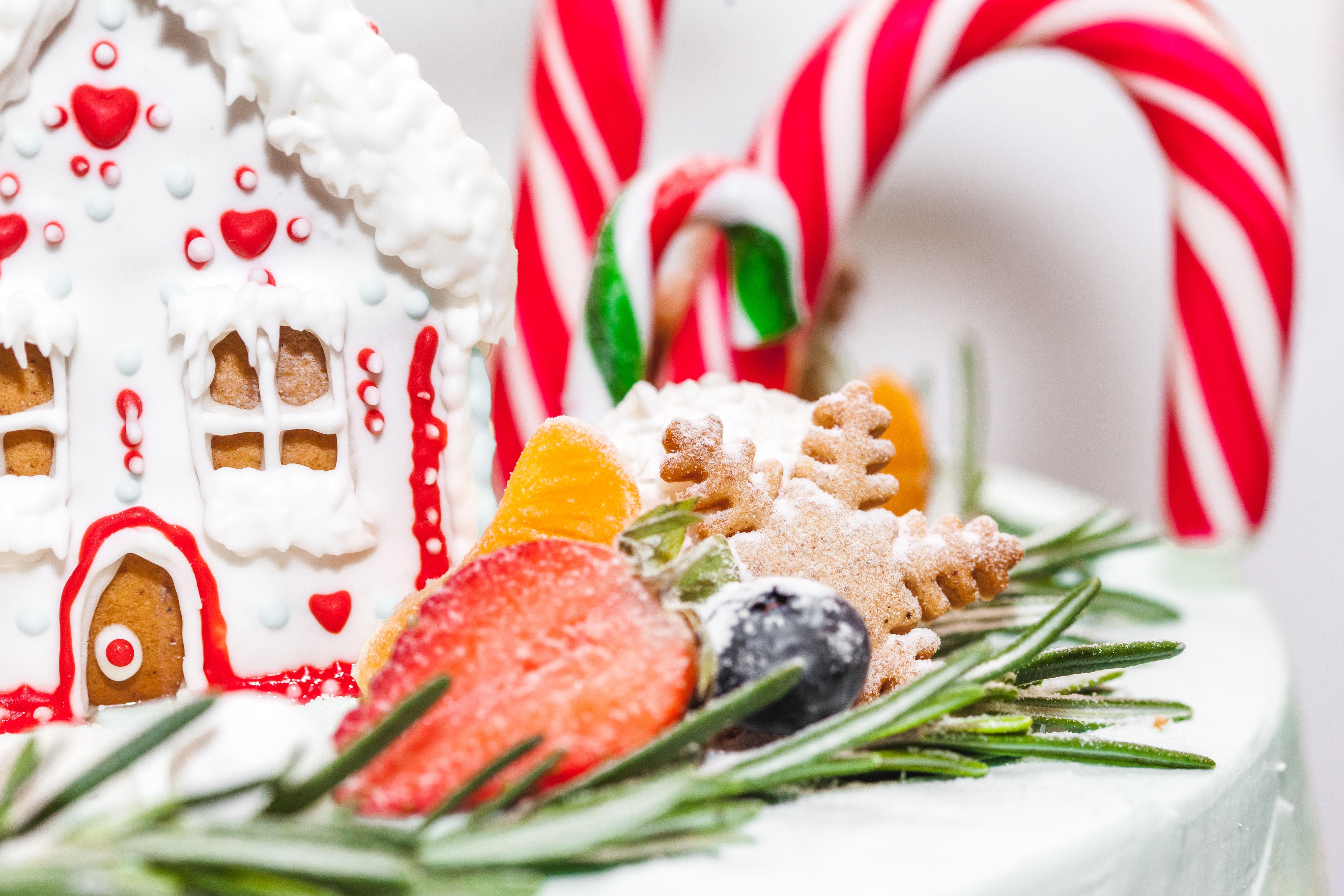 pop tart gingerbread house