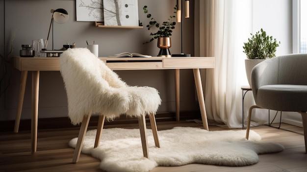 matador shearling chair