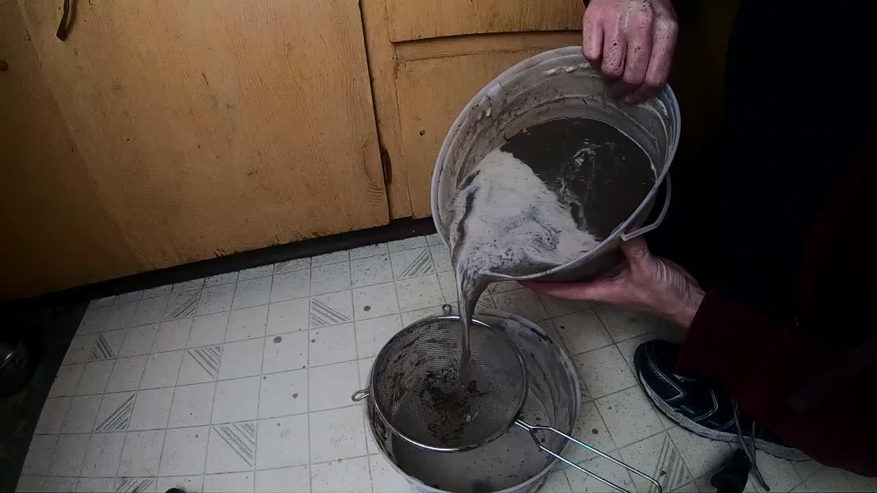 water coming from under floor