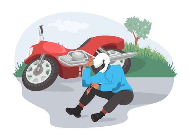 weekend motorcycle accident