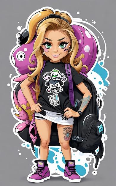 What race is Marina Splatoon?