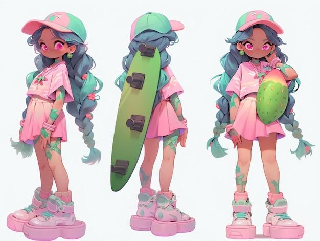 What race is Marina Splatoon?