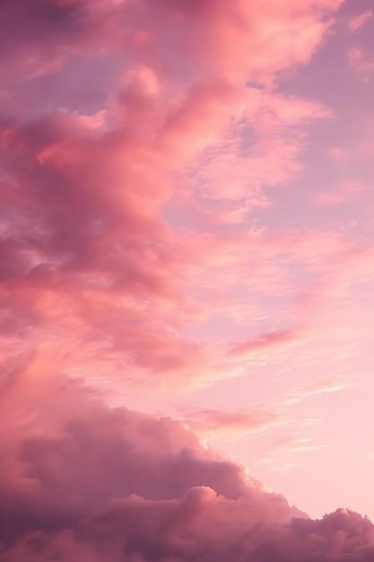 Why do clouds turn pink?