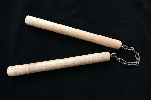 wooden nunchucks