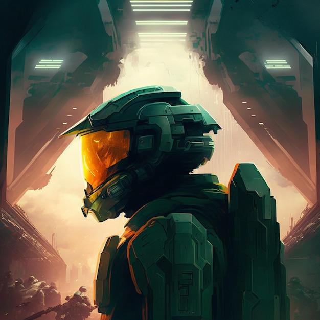 Is Halo animated or real?