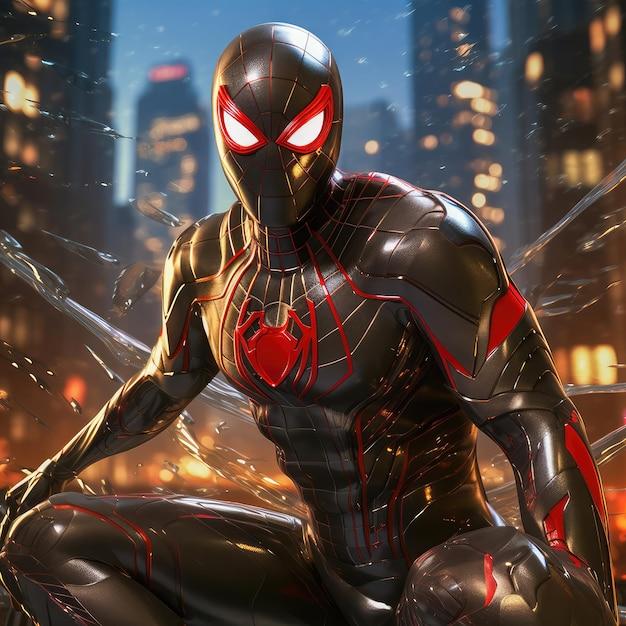 Is Miles Morales black?