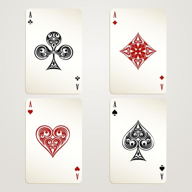 What are the most common playing cards?