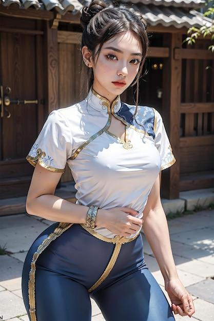 Why does Chun-Li speak Japanese?