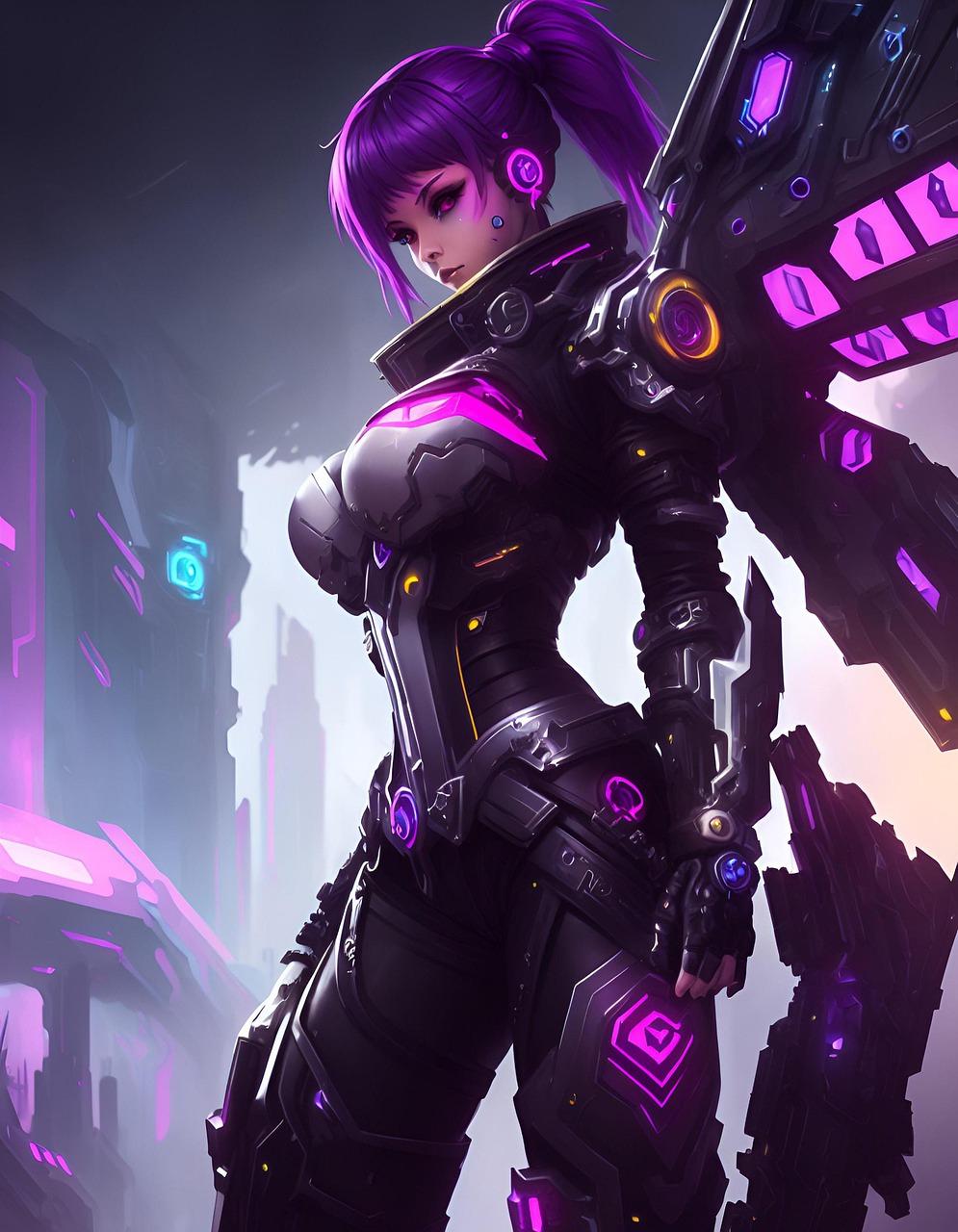 Why is Widowmaker purple?