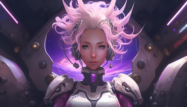 Why is Widowmaker purple?