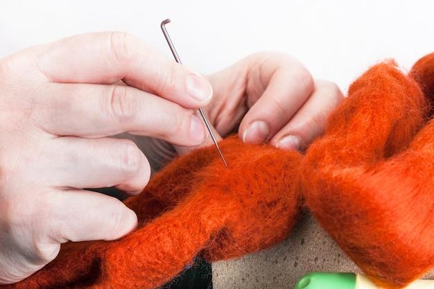 Can I Use Yarn For Needle Felting 