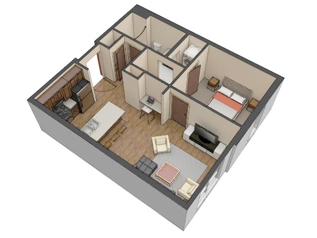  How Big Is 750 Square Feet Apartment 