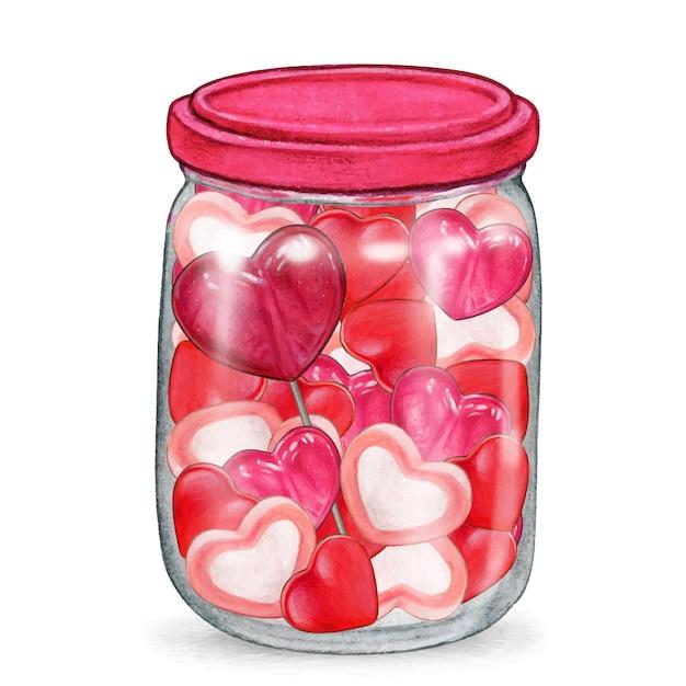  How Many Candy Hearts Can Fit In A Mason Jar 