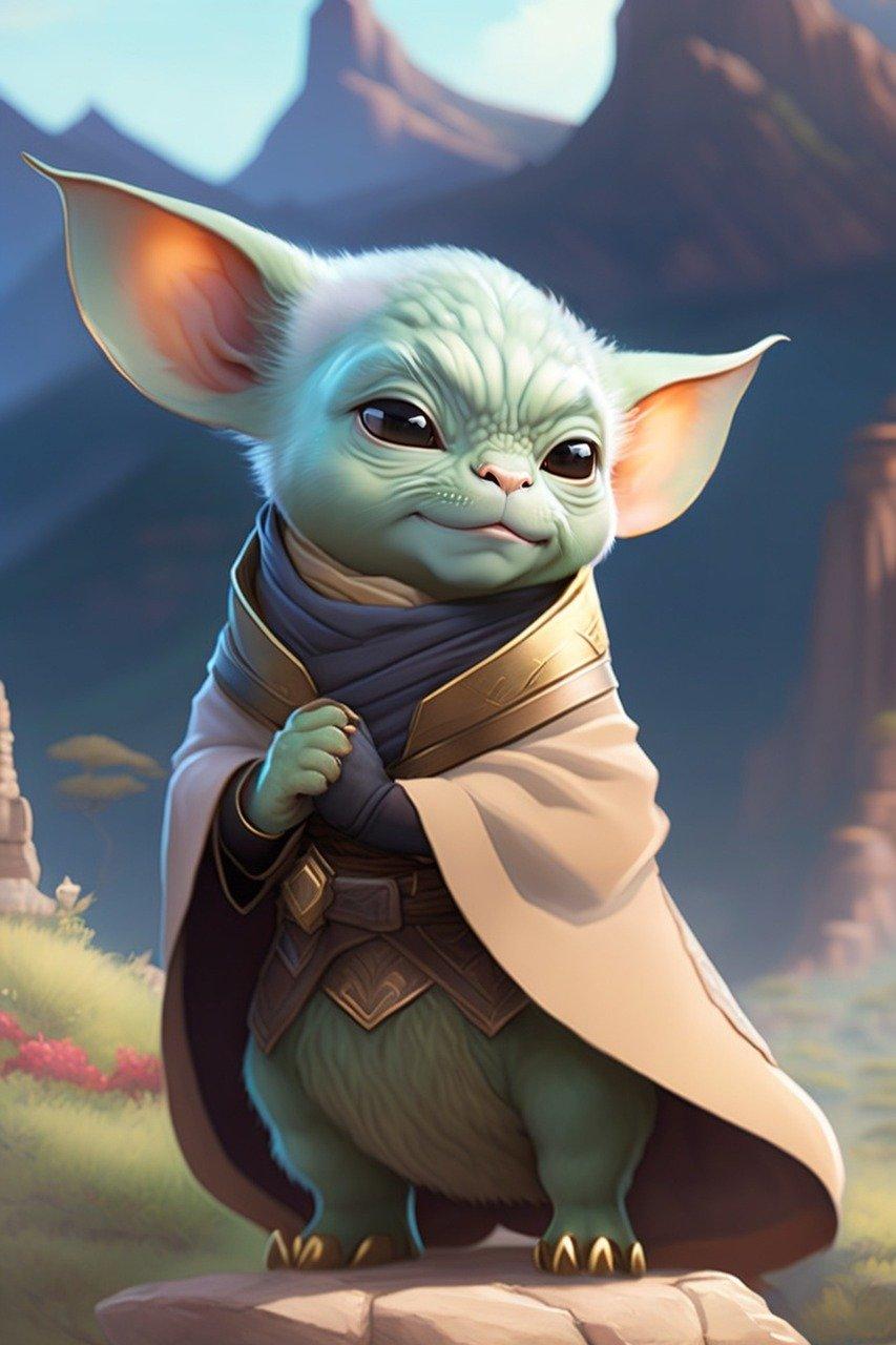  How Tall Is Baby Yoda In Feet 