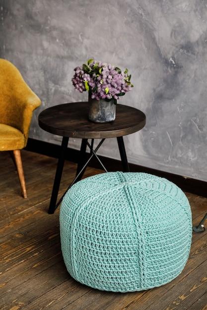  How To Clean Knitted Pouf 