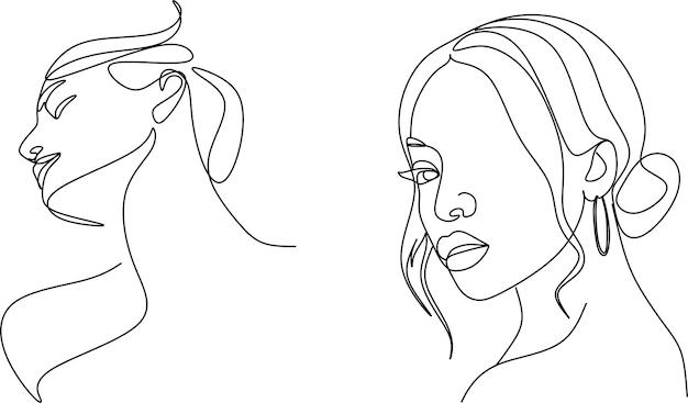 How To Draw A Continuous Line Portrait From A Picture 