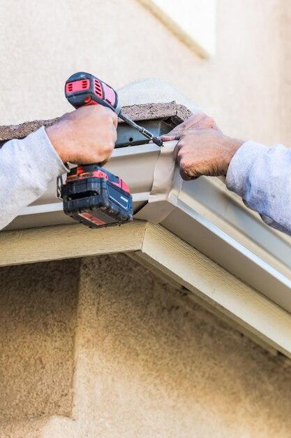 How To Drill Into Aluminum Siding 