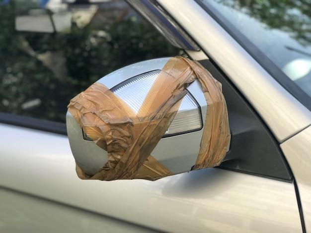 How To Fix Broken Side Mirror Plastic 