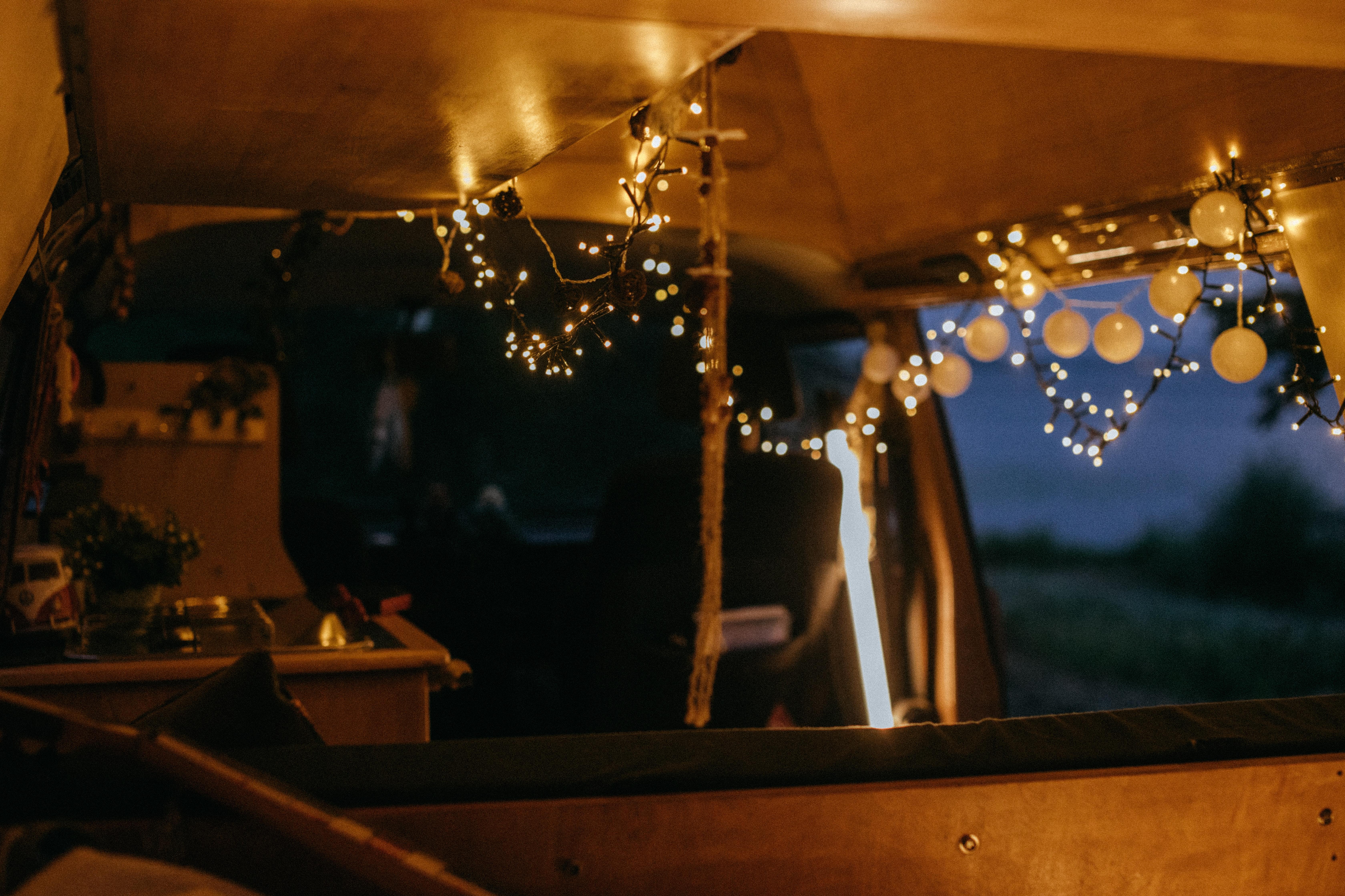 How To Hang String Lights On Vinyl Ceiling 