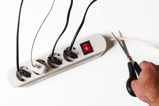 How To Stick Power Strip To Desk 