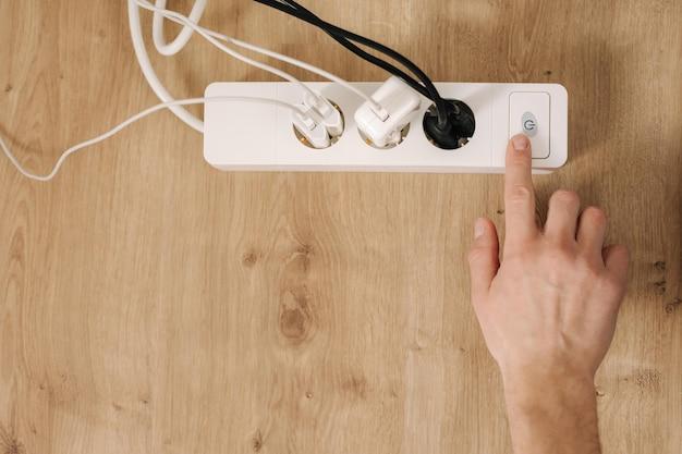 How To Stick Power Strip To Desk 