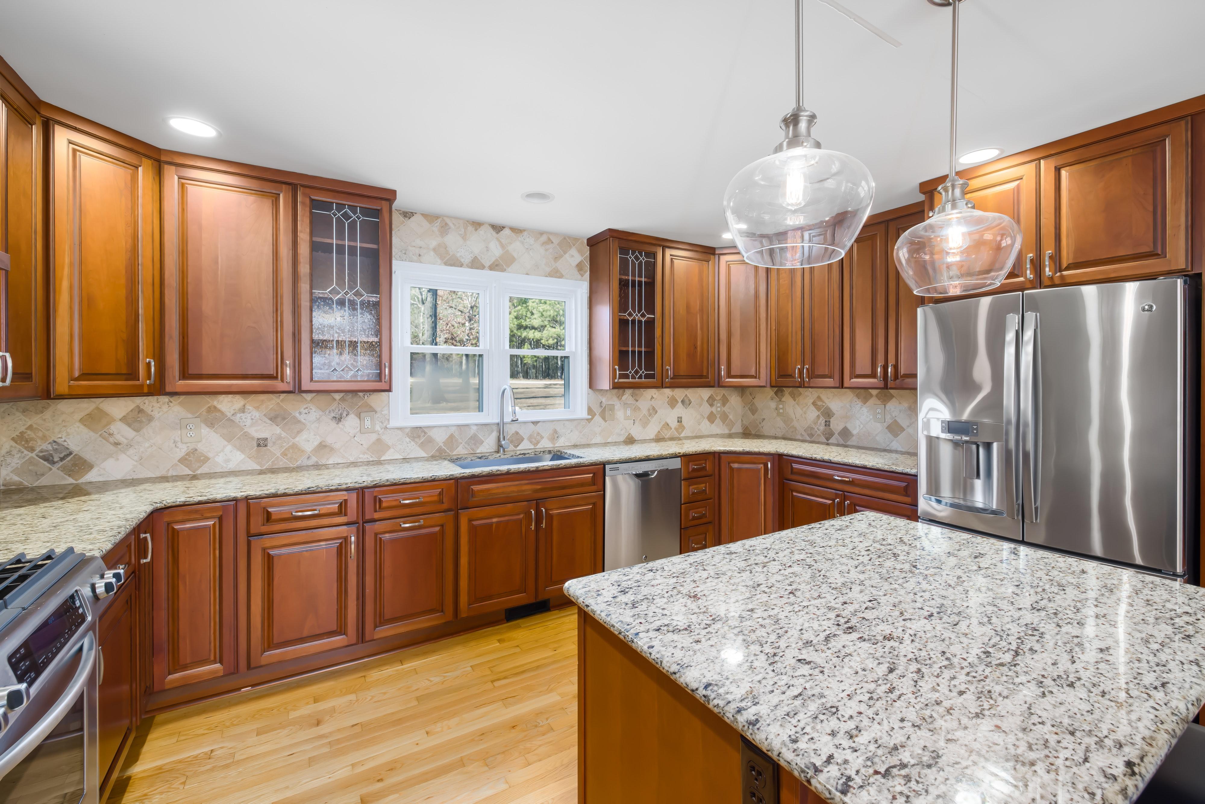 How To Update Laminate Countertops With Wood Trim 