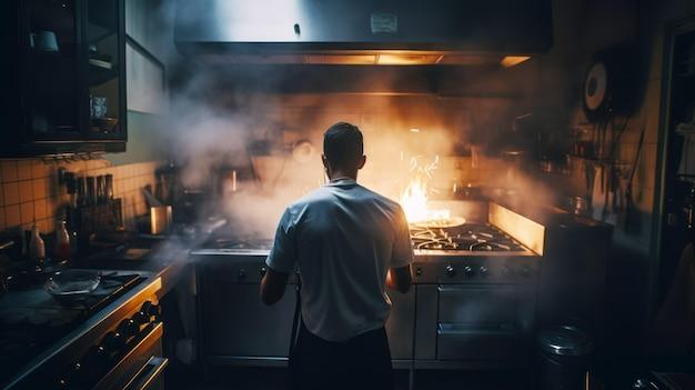 Smoke Coming Out Of Stove Top When Oven Is On 