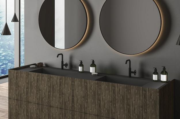 What Color Floor Goes With Grey Vanity 