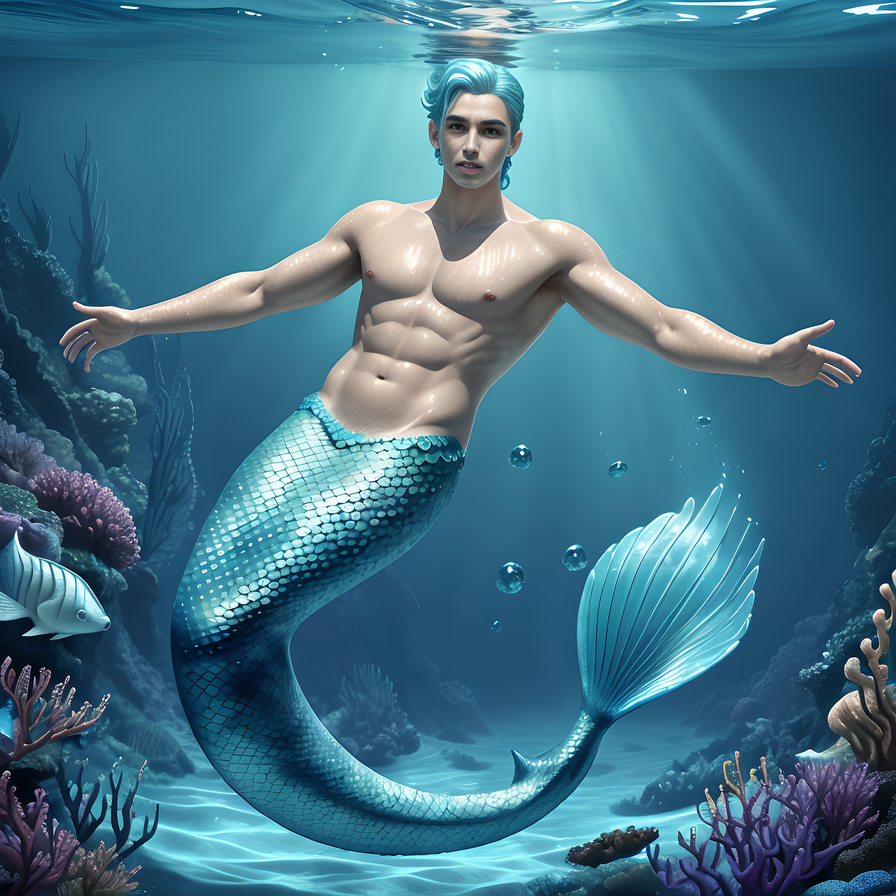  What Is A Male Mermaid 